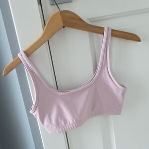 TnAction Aritzia Lavendar Purple Crop Bra Top